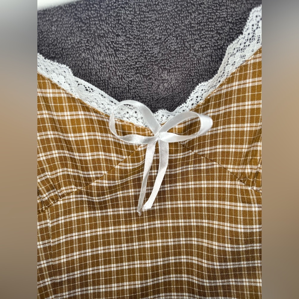 Lioness gingham mini dress - size small - Picture 5 of 15
